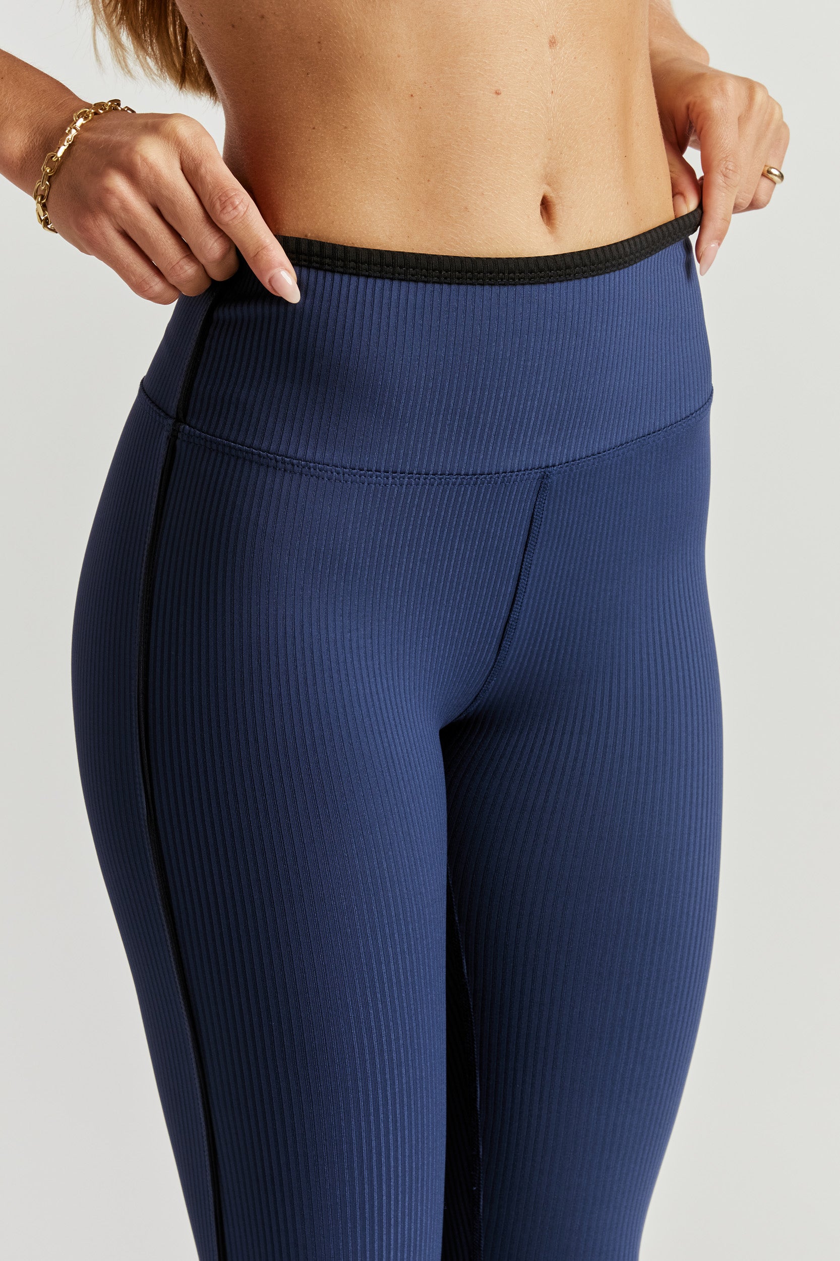 Ribbed Track Legging