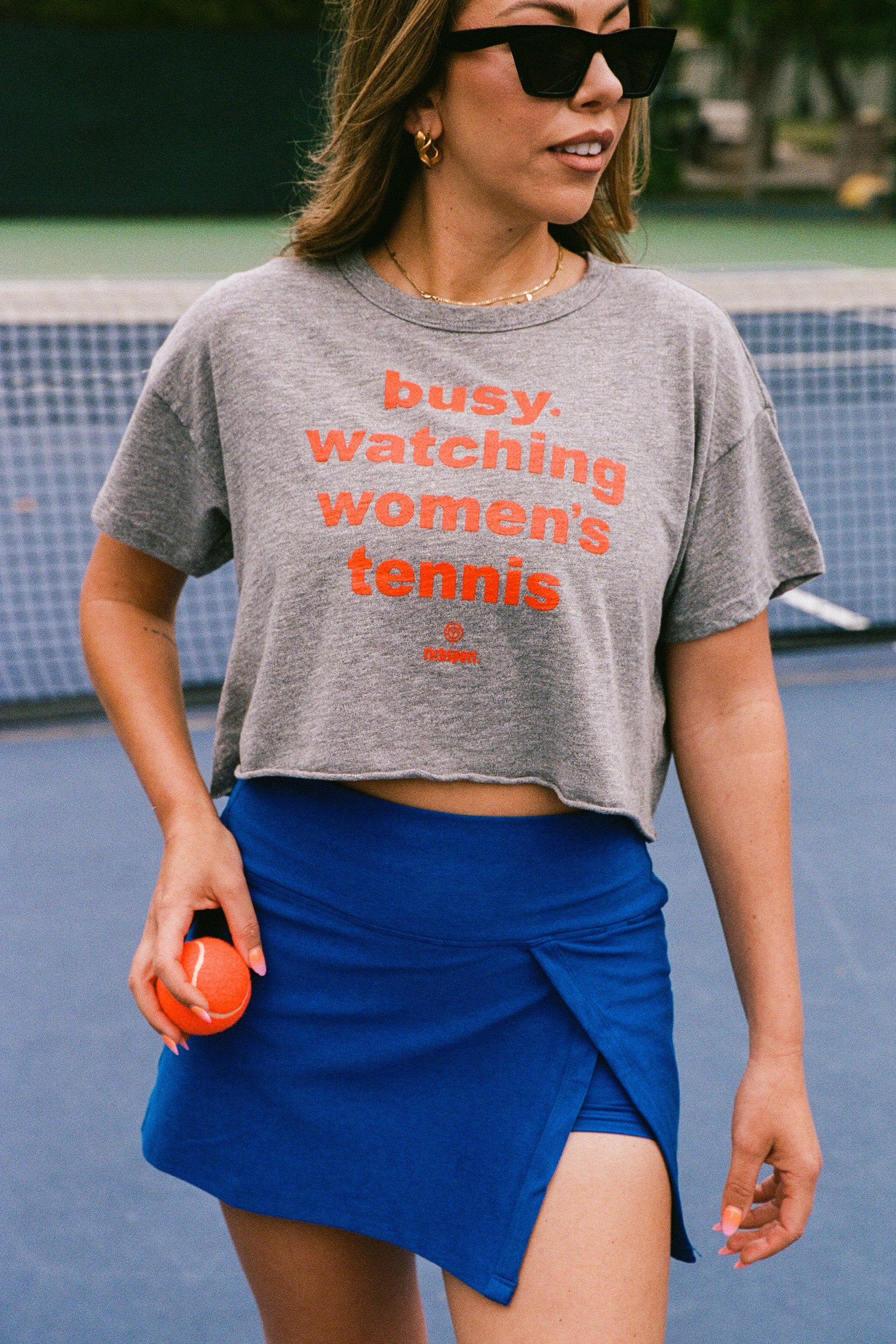 YEAR X richsport Crop Tee